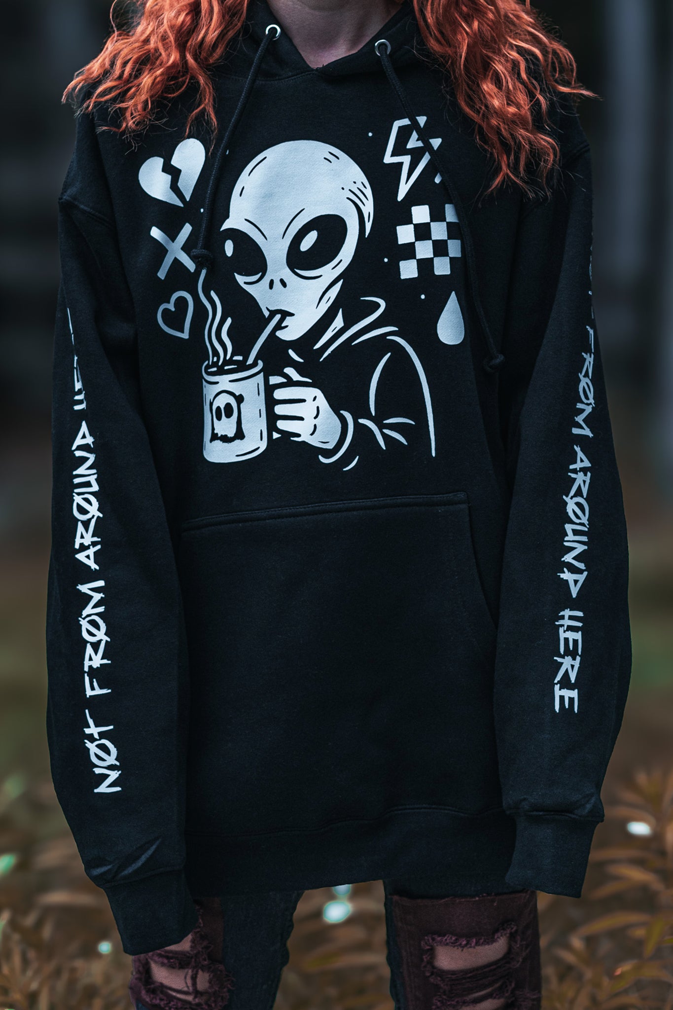 Not From Around Here (Premium Hoodie)